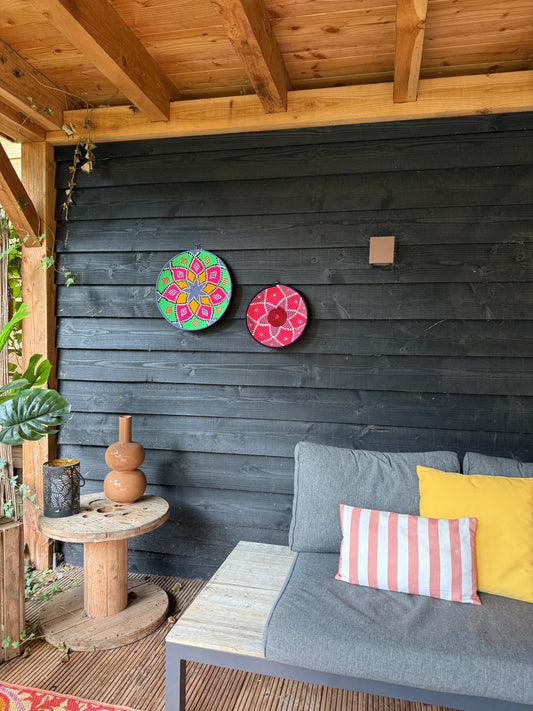 Berberborden uit Marokko. Wanddecoratie bij Miss Color