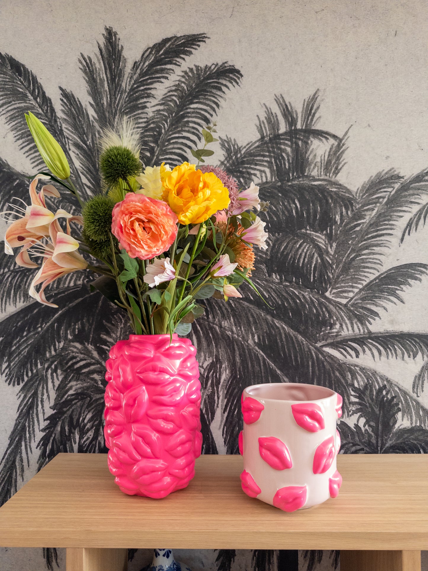 Roze vazen en potten van Miss Color