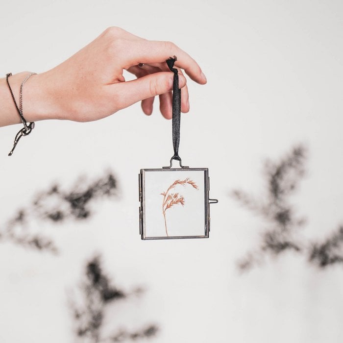 Fotolijst hanger metaal en glas