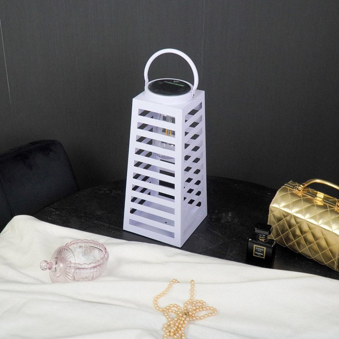 Metalen solar lantaarn voor buiten