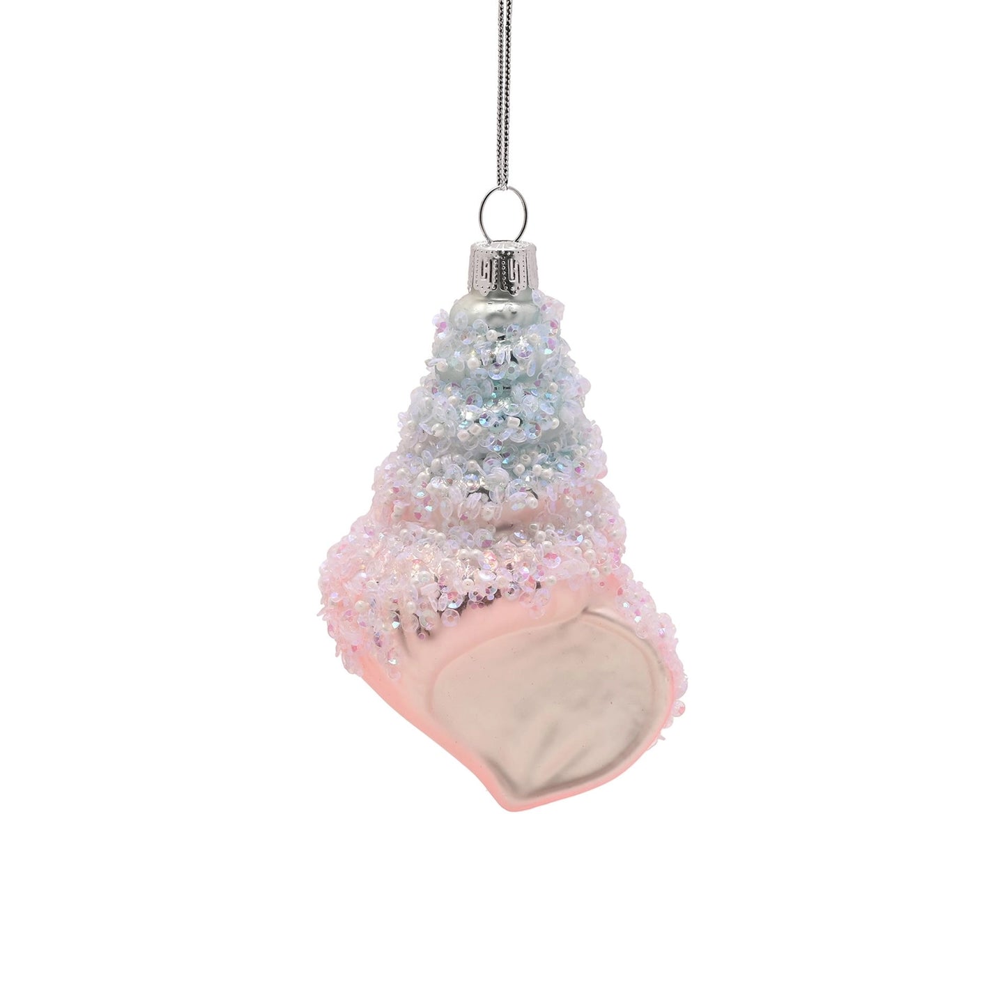 Kerst hangornament schelp