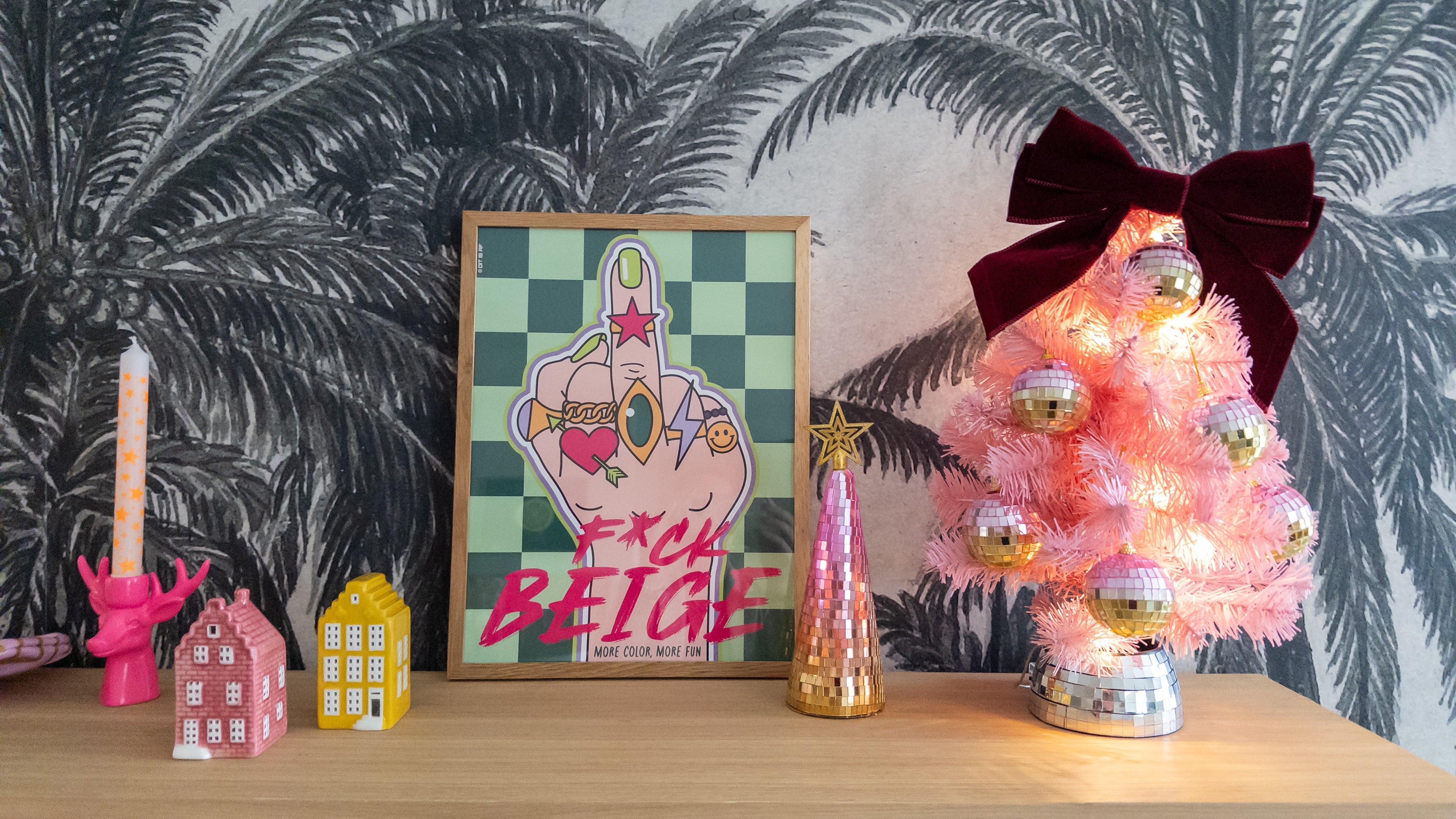 🎄 Kleurrijke kerstdecoratie: weg met standaard rood en groen!