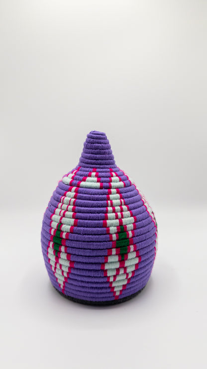 Handgemaakt Berbermandje uit Marokko. Opbergmand 