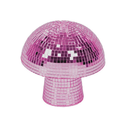 Disco Mushroom. Discobal in de vorm van een paddenstoel. Roze 
