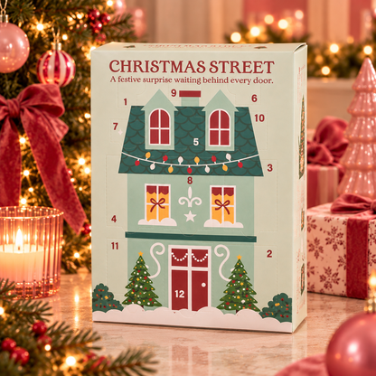 Adventskalender Christmas Street | 12 Dagen Aftellen met Mini Kerstdorpje om te Verzamelen