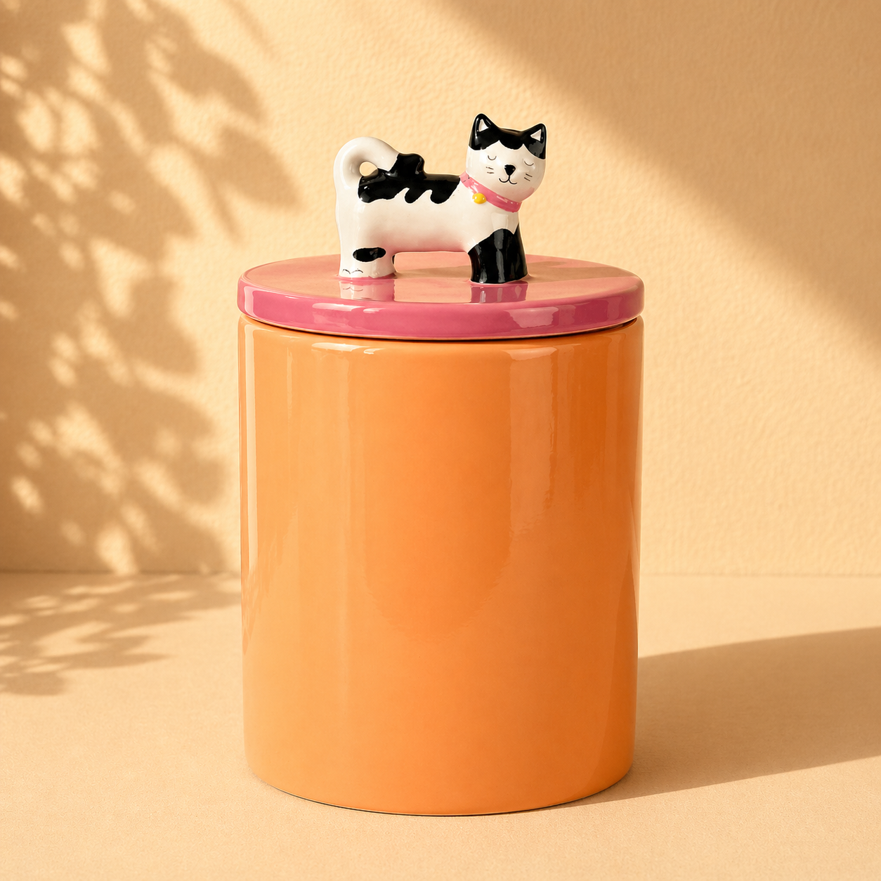 Cat treat jar - bewaarpot voor kattensnoepjes TIJDELIJK UITVERKOCHT