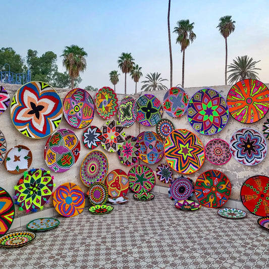 Handgemaakt Berberborden uit Marokko bij Miss Color 