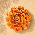 Keramische wandbloem Goudsbloem – Oranje