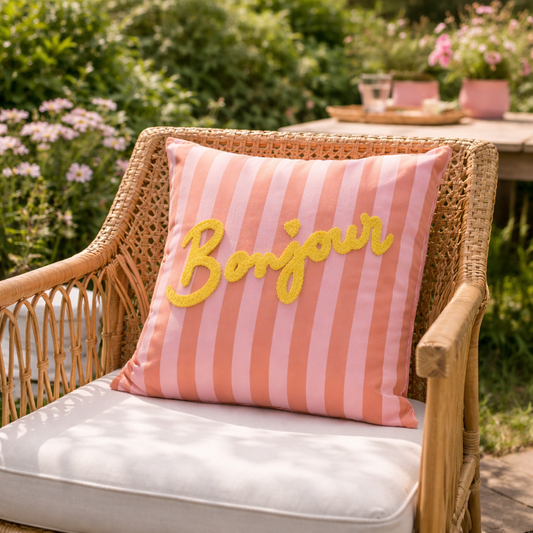 Kleurrijke buitenkussens 45 x 45 cm