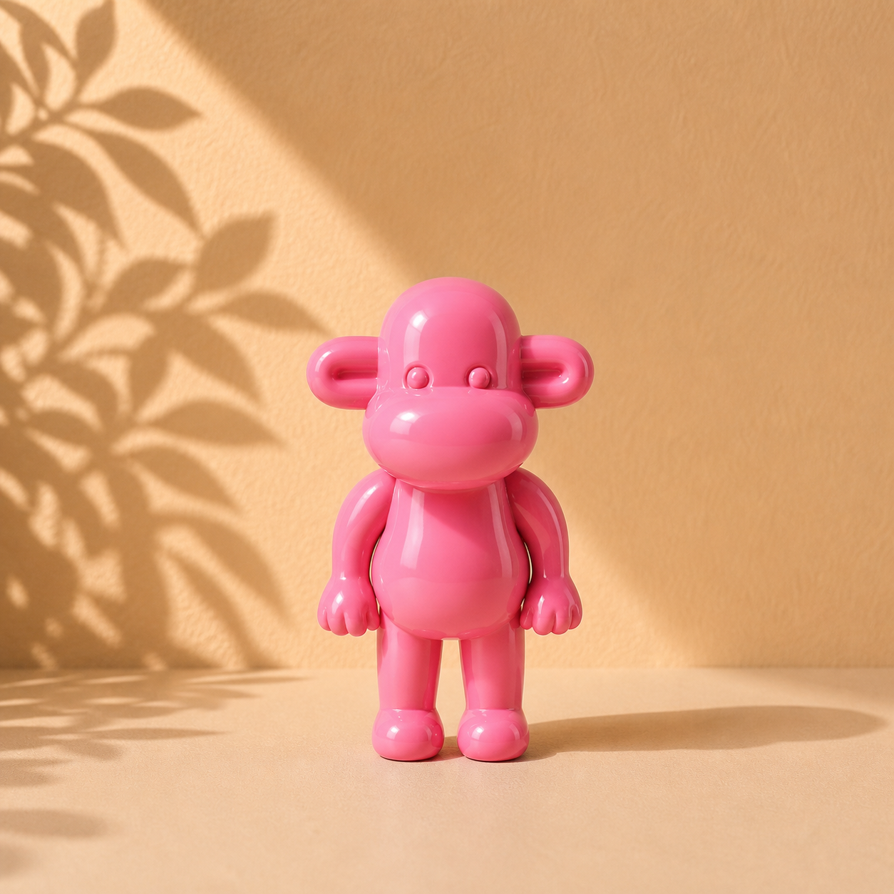 Aap 'The Legend' - decoratief beeld (Roze)