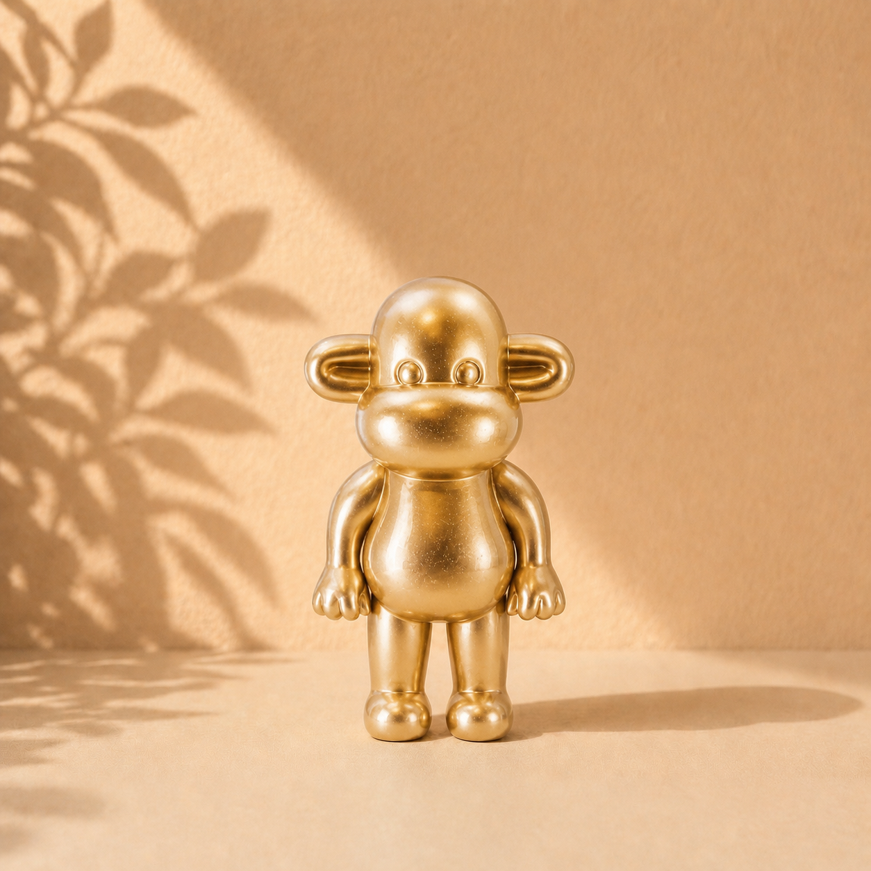 Aap 'The Legend' - decoratief beeld (Goud)