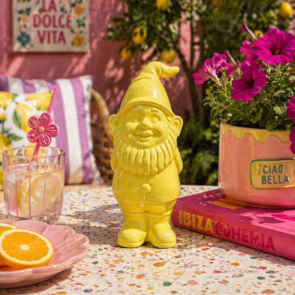 Mini Tuinkabouters Keramiek – 10 cm – Verkrijgbaar in 7 Kleuren