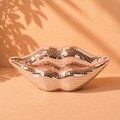 Ornament Disco Lips - keramiek & glas