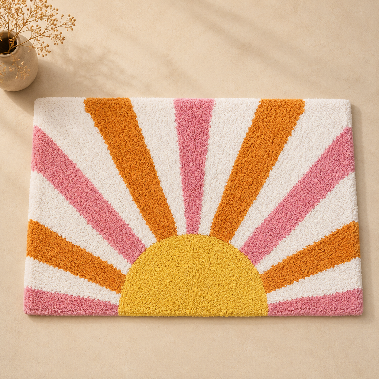 Badmat Sun – Katoenen badmat 80x50 cm