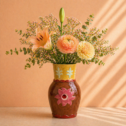 Keramieken Zonnevaas – 21 cm