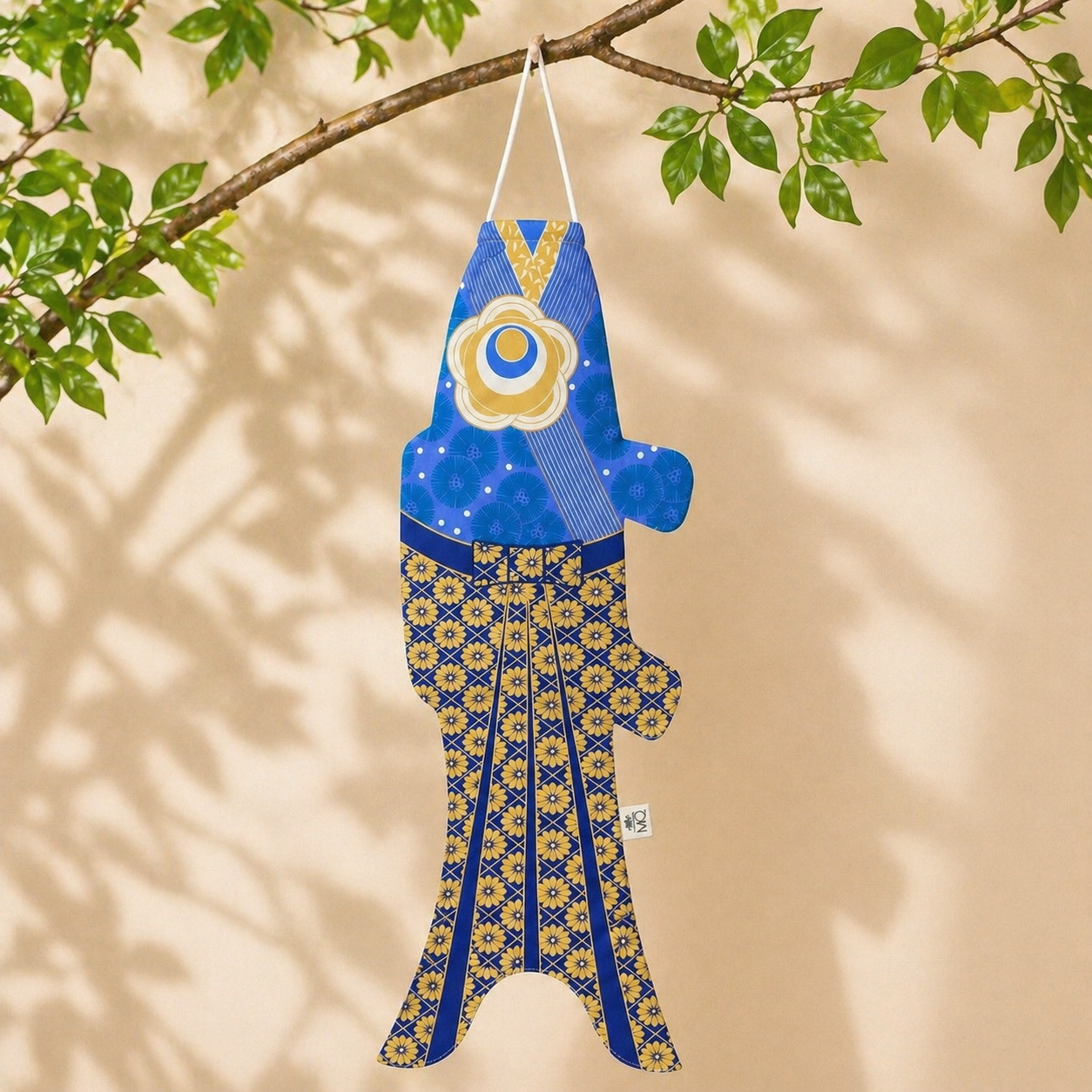 Kleurrijke Koinobori - Japanse karper - M (Kimono Domo)