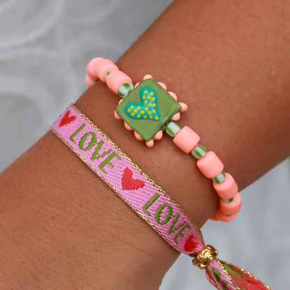 Love Ibiza armbanden. Sieraden bij Miss Color