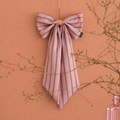 Canvas Woon-Strik 25x55 cm – Decoratieve Strik voor Muur of Deur in Trendy Kleuren