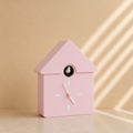 Moderne Koekoeksklok – Design klok in Roze, Mint, Lila & Taupe