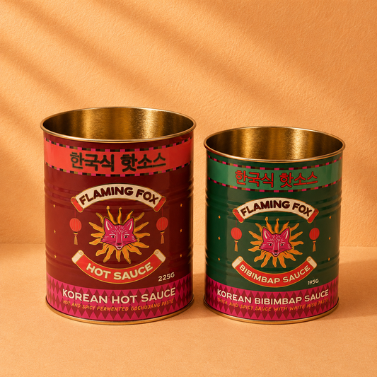 Set van 2 Retro Opbergblikken van Metaal – Vintage Blikjes