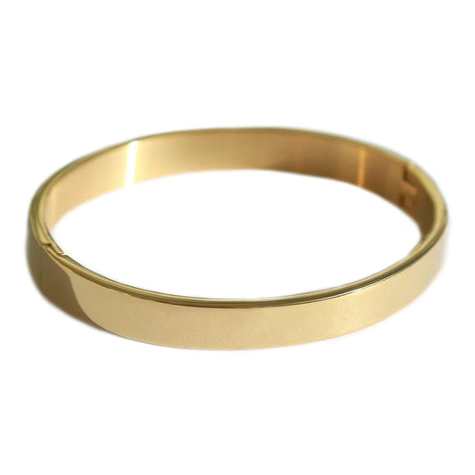 Love Ibiza gouden bangle. Roestvrij staal