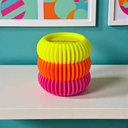 Kandelaar voor dinerkaars en voor stompkaars