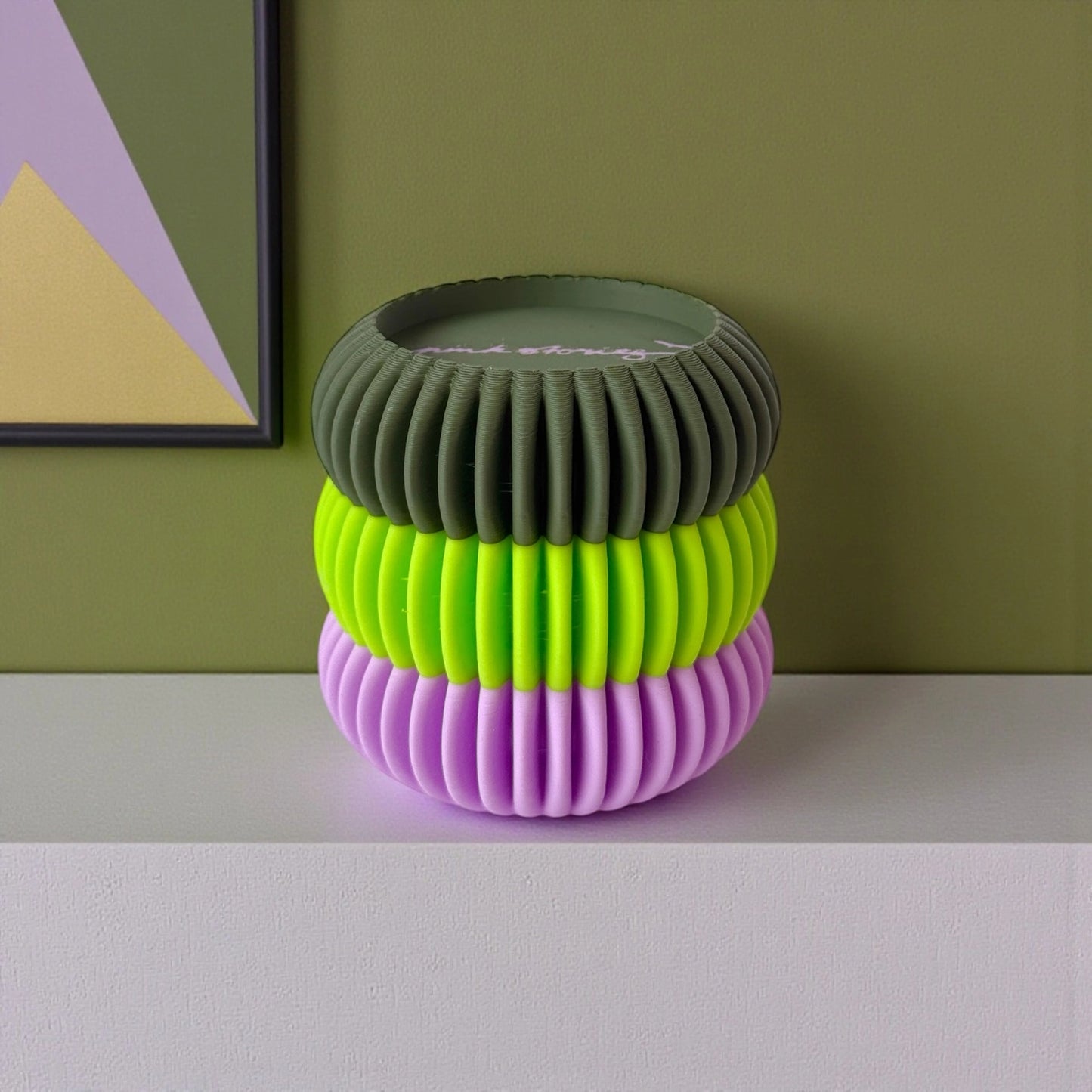 Kandelaar voor dinerkaars en voor stompkaars