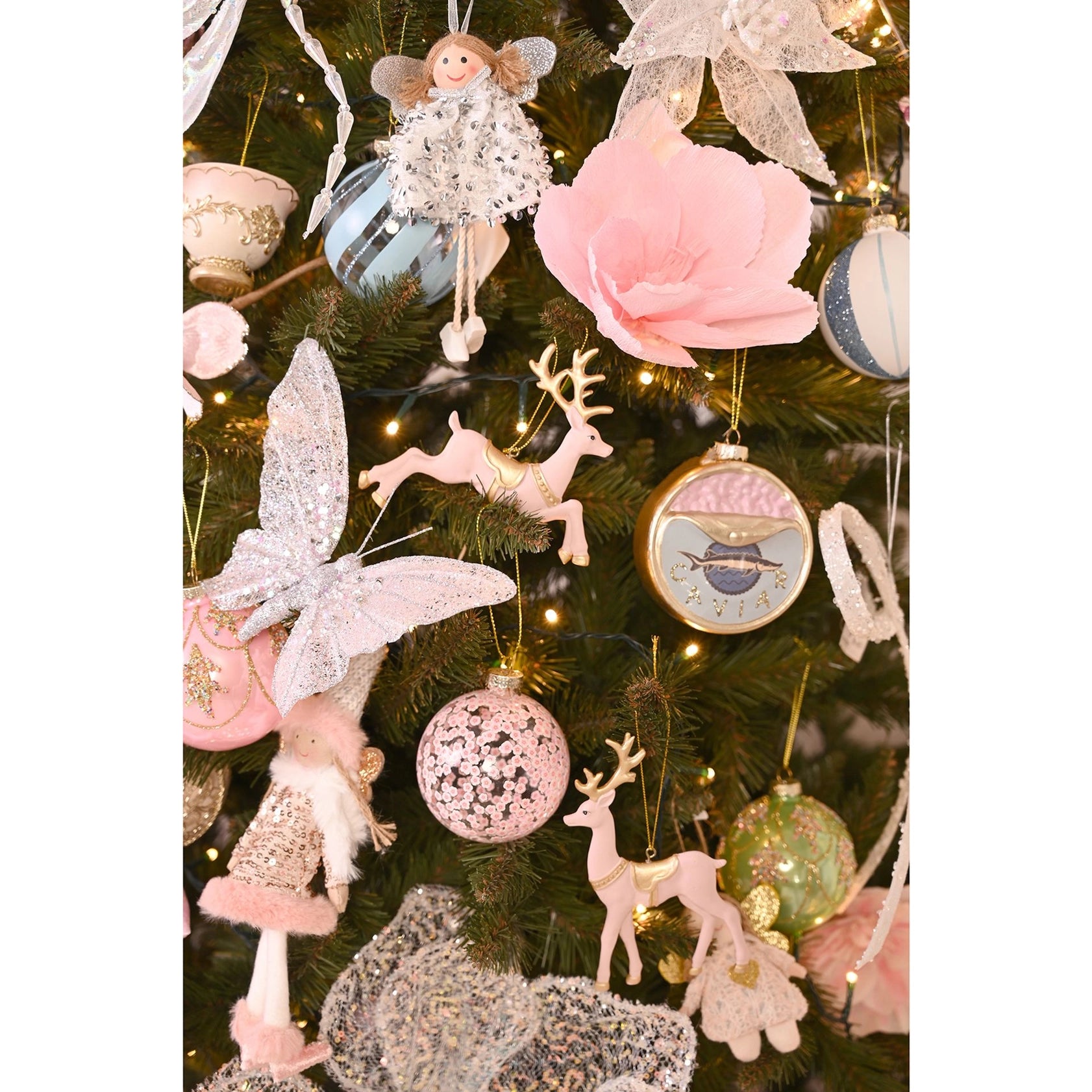 Kerstdecoratie kaviaar 