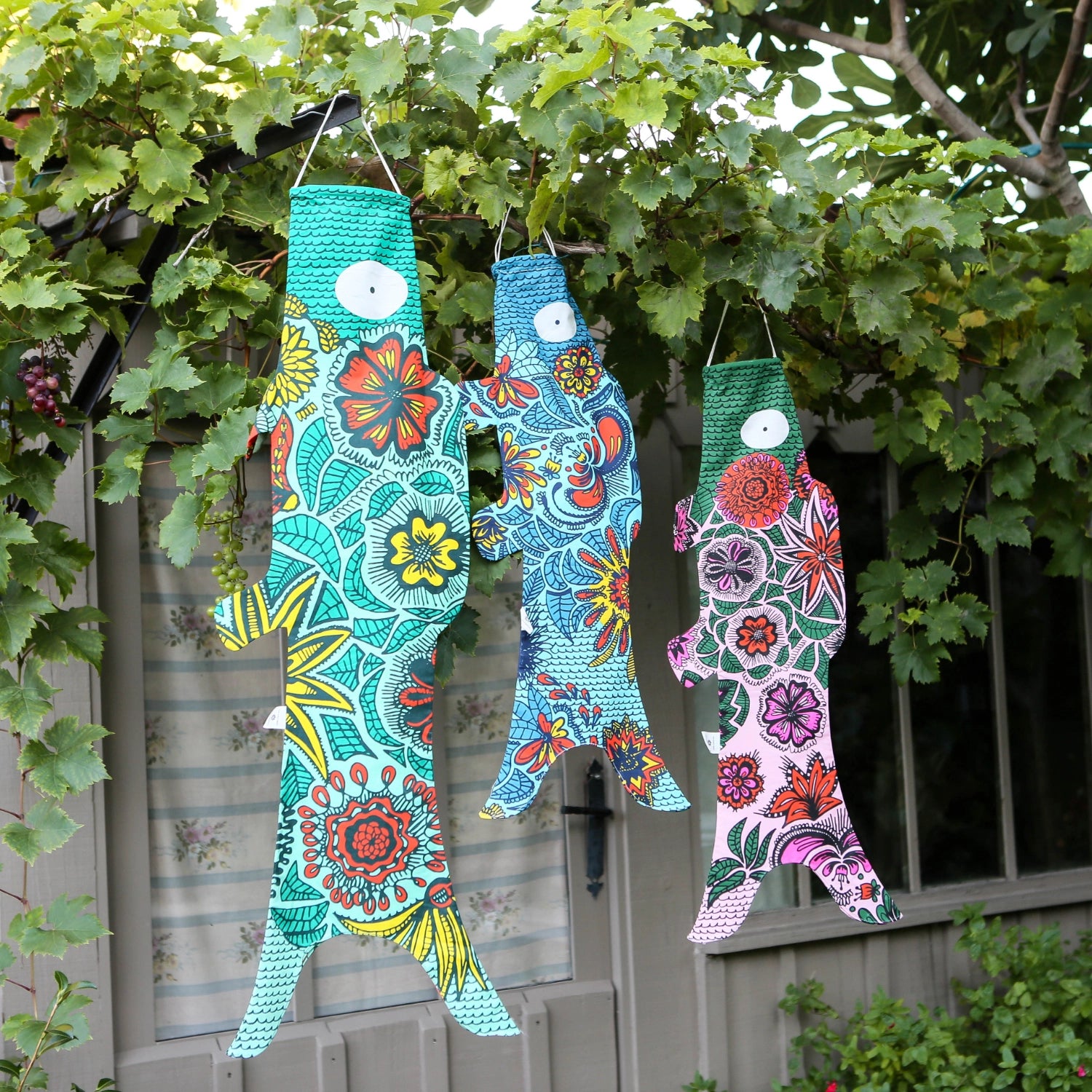 Japanse Koinobori tuindecoratie 