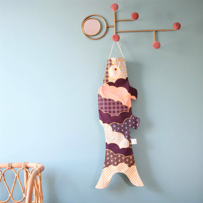 Kleurrijke Koinobori - Japanse karper - M