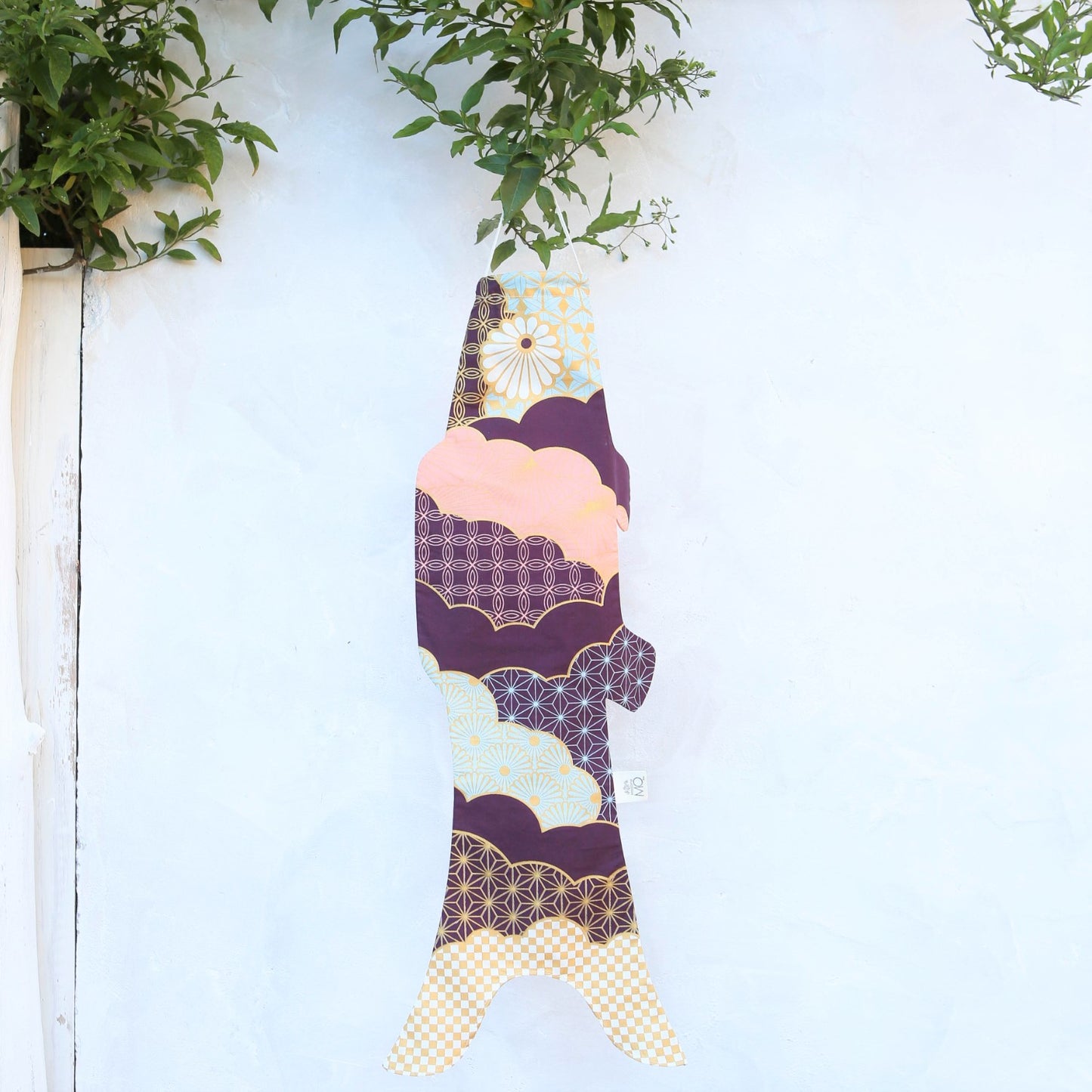 Kleurrijke Koinobori - Japanse karper - M