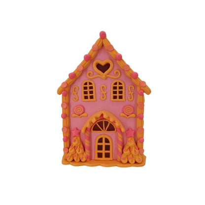 LED Candy House in roze en oranje 