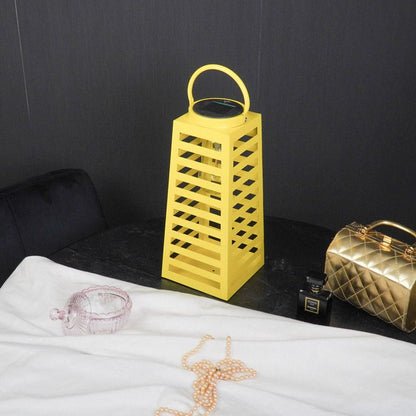 Metalen solar lantaarn voor buiten