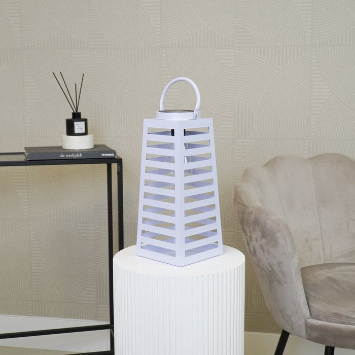 Metalen solar lantaarn voor buiten