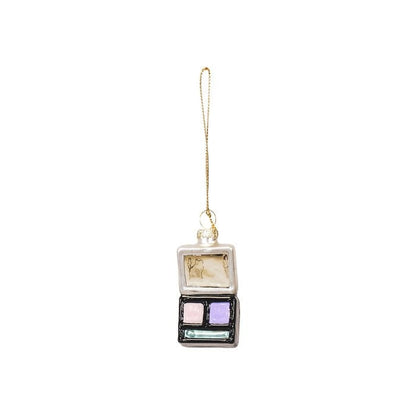 Kersthanger make-up van glas 