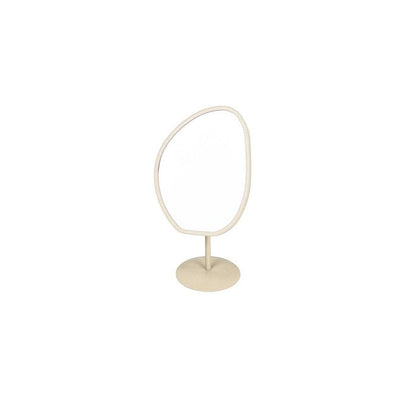 Make-up spiegel beige. Staande spiegel 