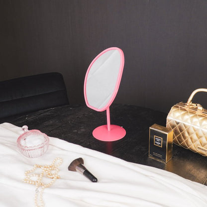 Make-up spiegel roze. Staande spiegel 