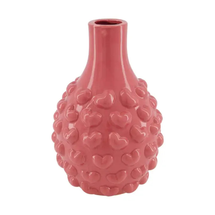 Vaas harten oud roze