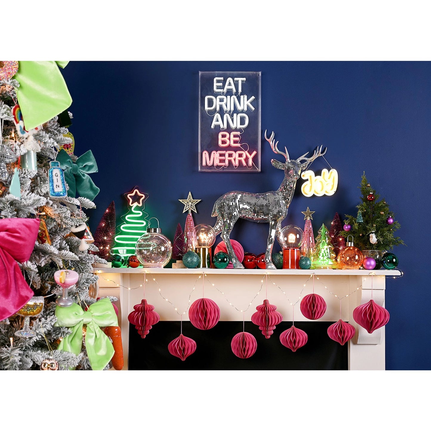 Kleurrijke kerst Miss Color 