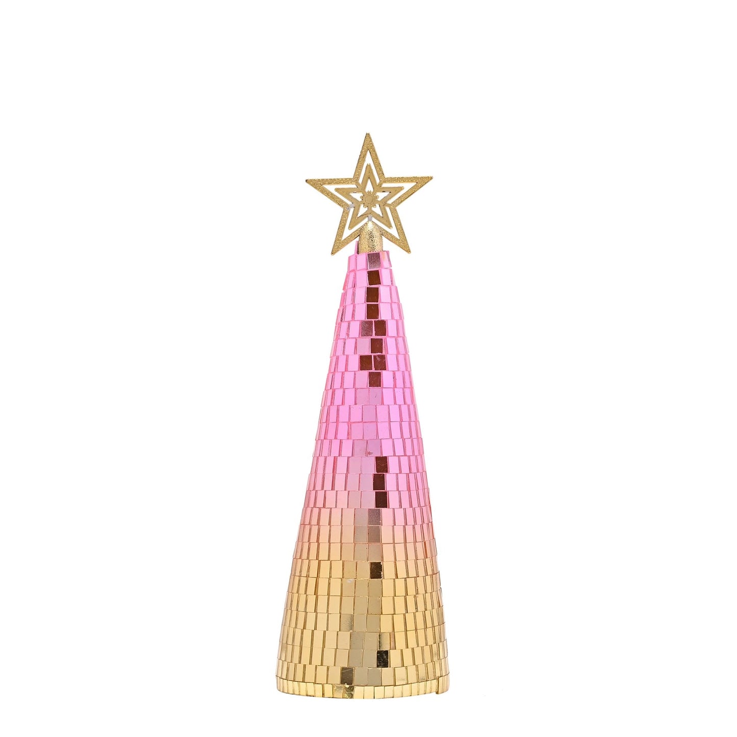 Discobal Christmas Tree roze goud 