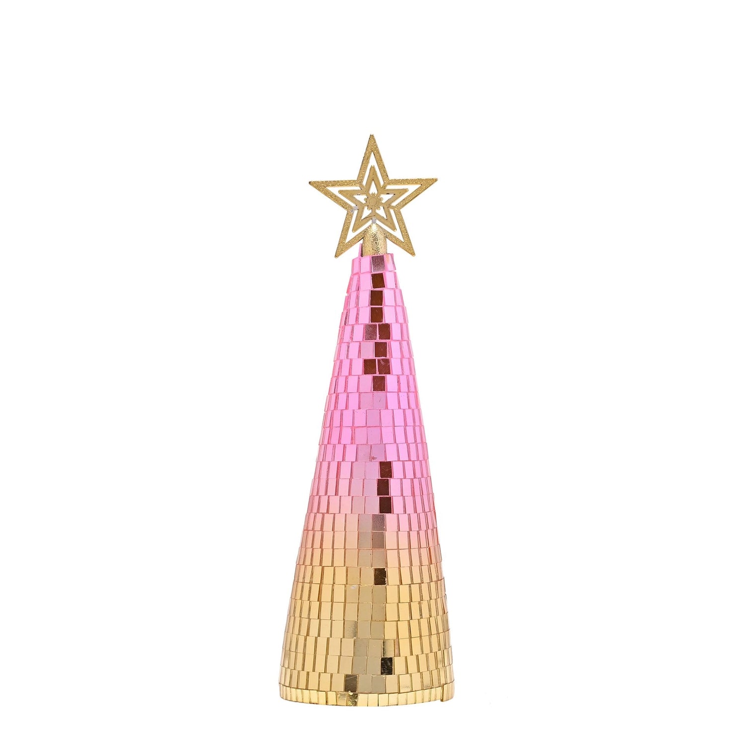 Discobal Christmas Tree roze goud 