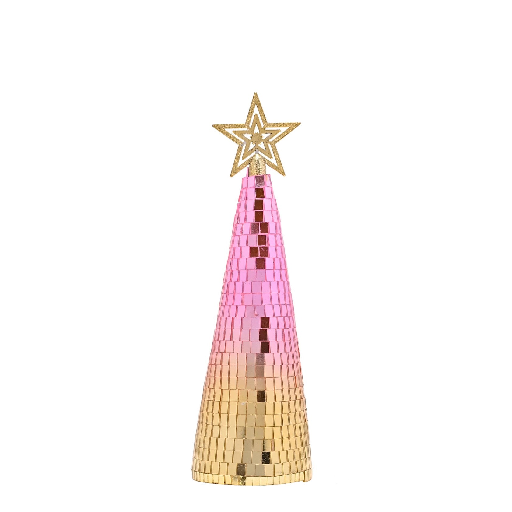 Discobal Christmas Tree roze goud 