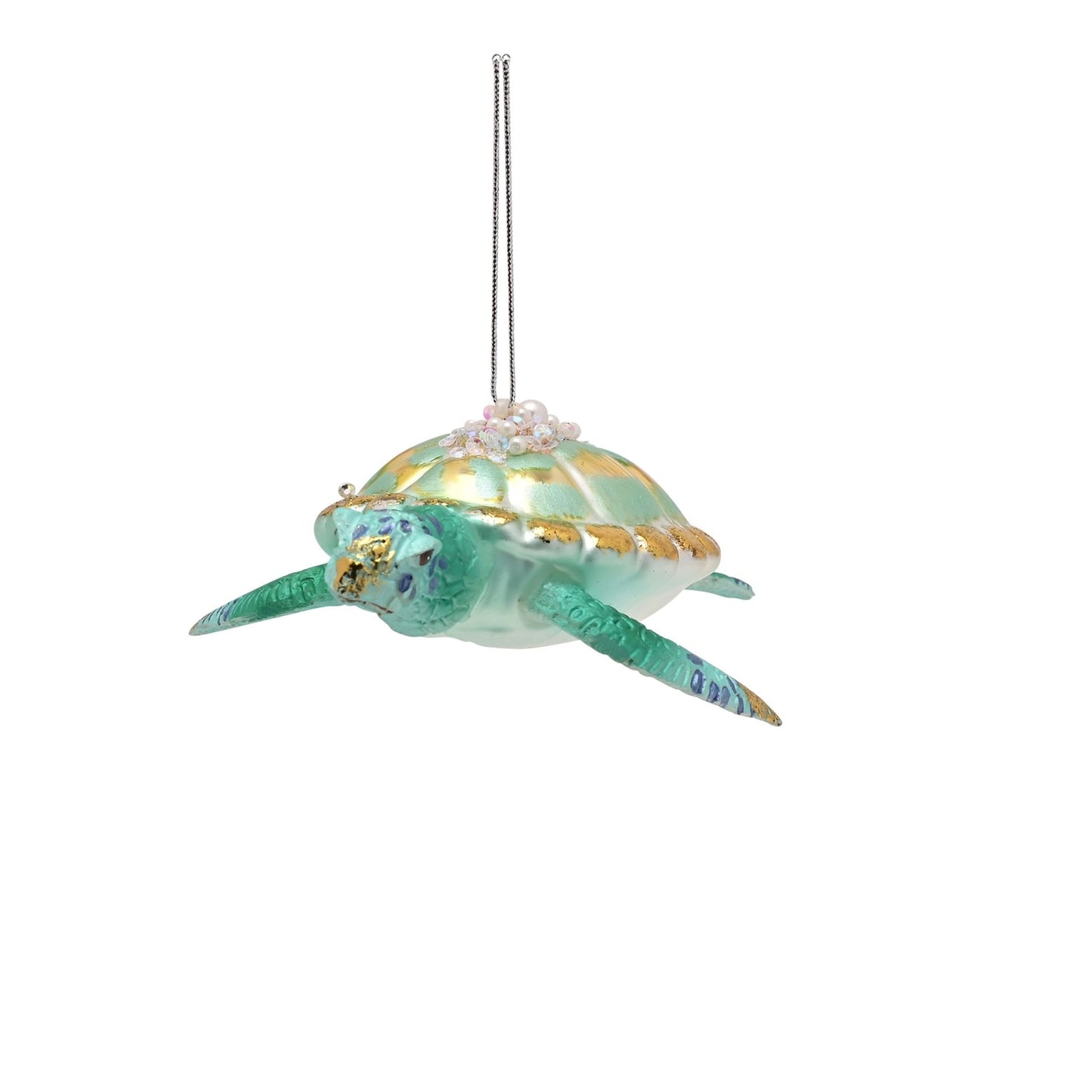 Kerst hangornament zeeschildpad 