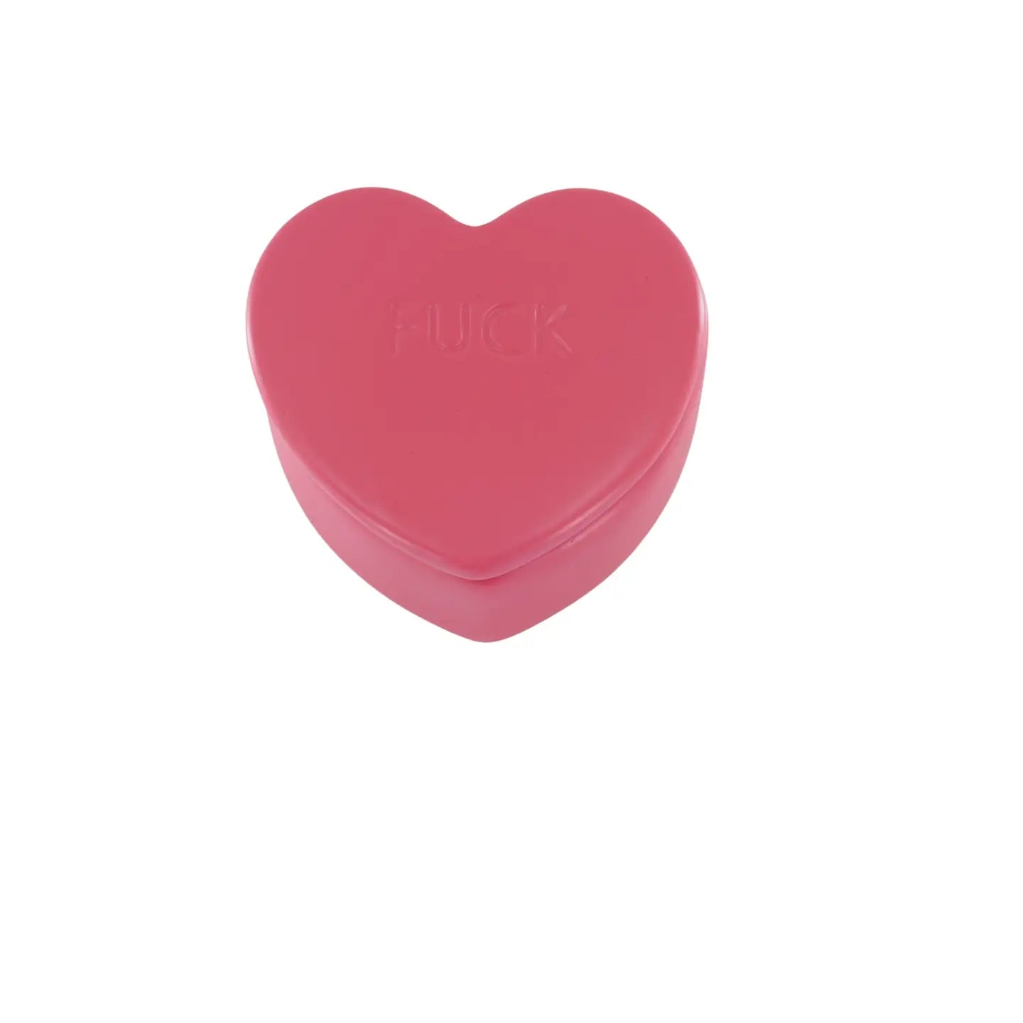 Snoeppot FUCK. Bewaarpot van keramiek 